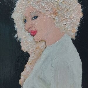 Abstract Portrait Painting